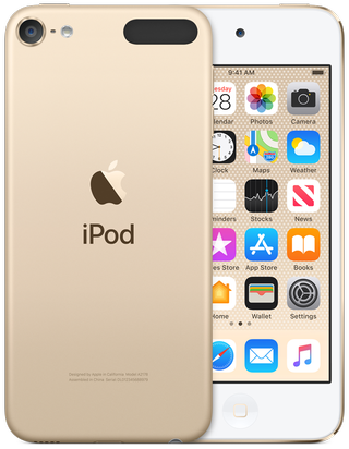 Gold iPod touch 7