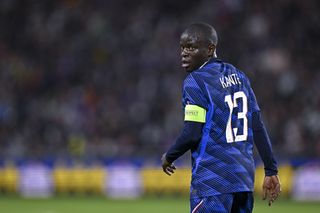N'Golo Kante donned the armband as France lost to Ivory Coast