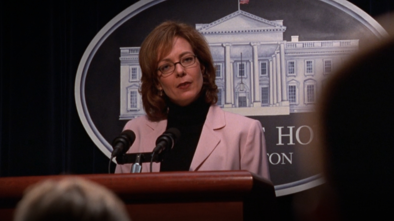Allison Janney on The West Wing