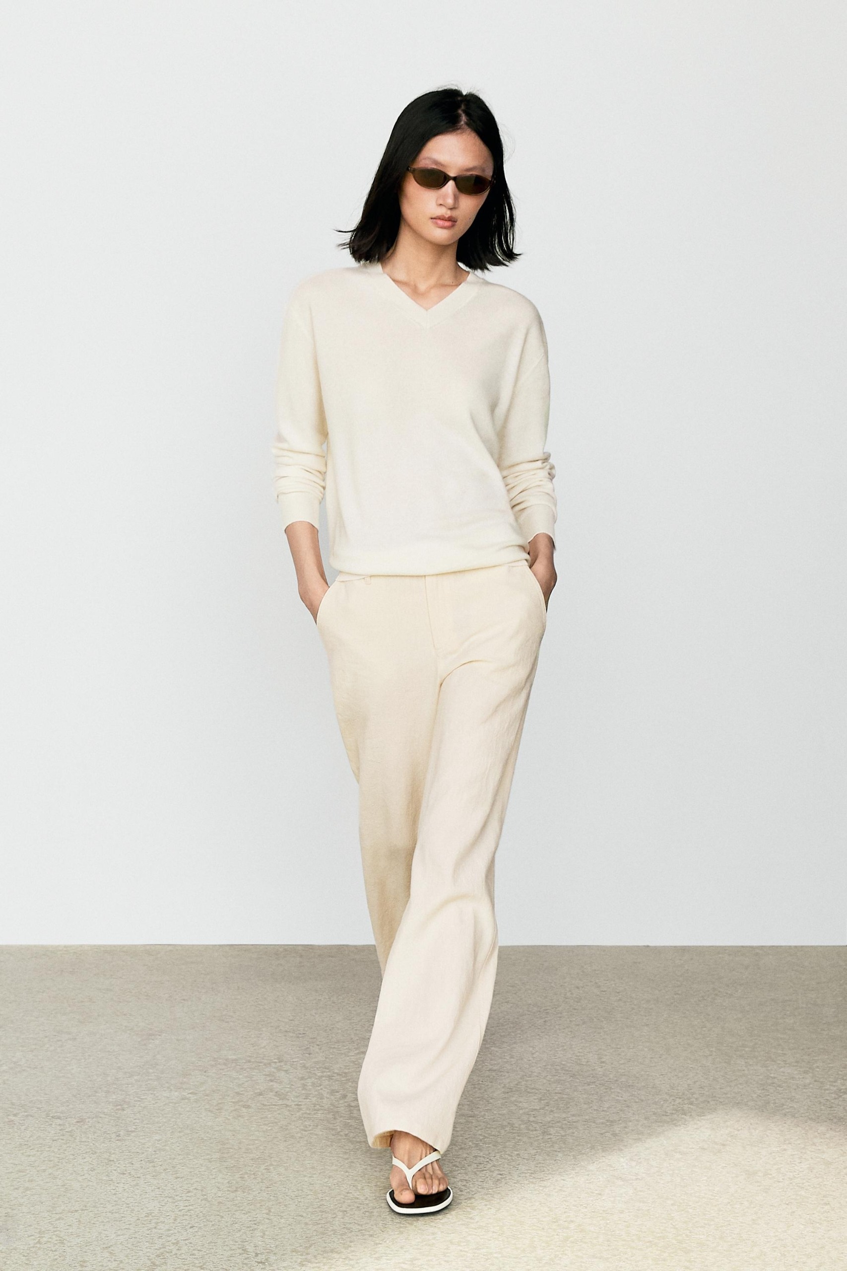 Massimo Dutti, 100% Cashmere Knit Sweater