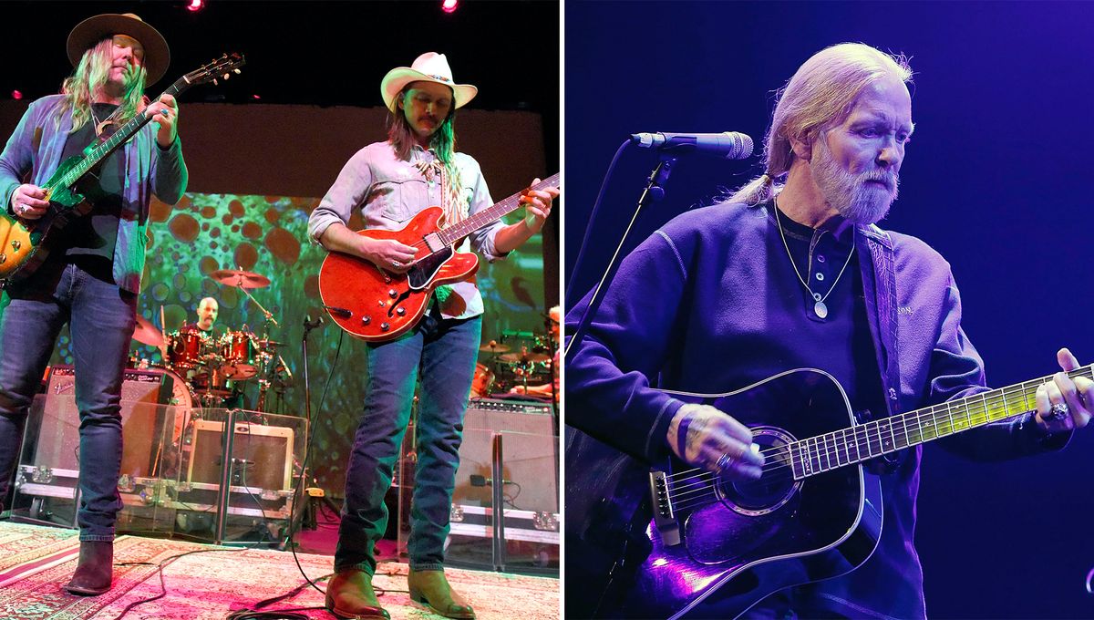 (from left) Devon Allman, Duane Betts and Gregg Allman