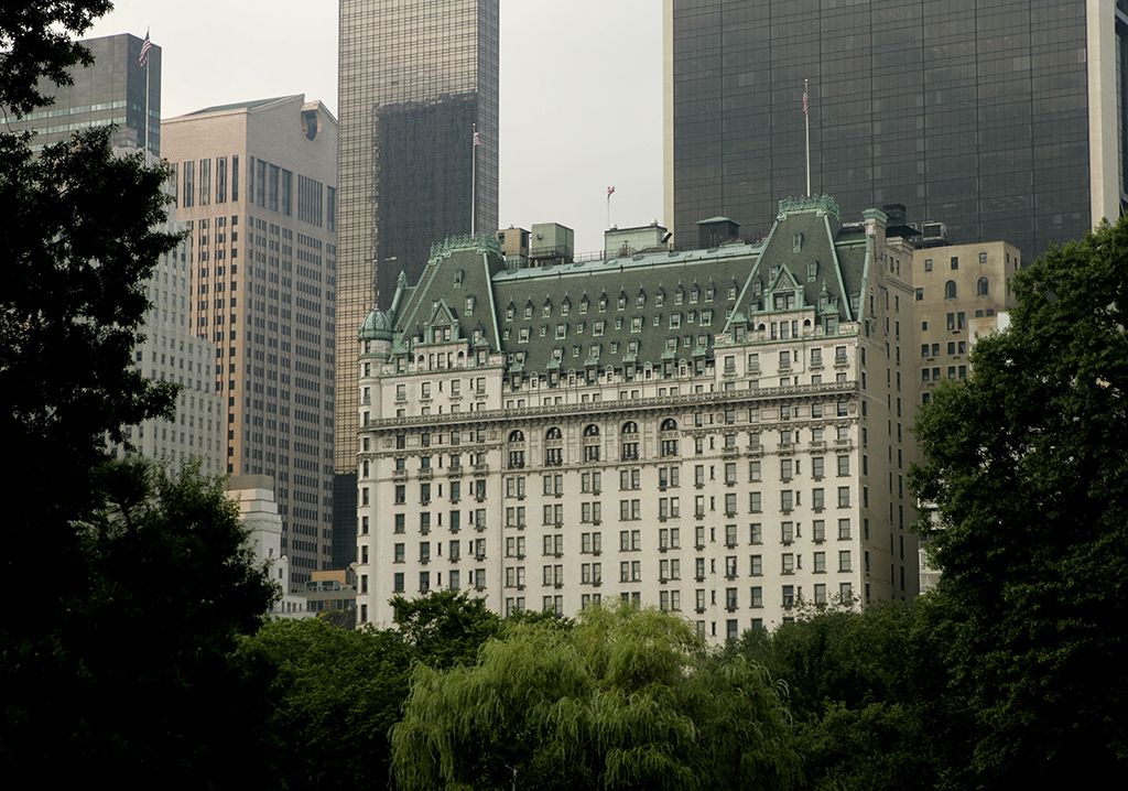 The Plaza Hotel. 