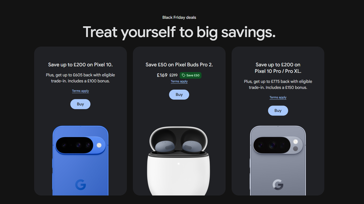 Google Black Friday Deals