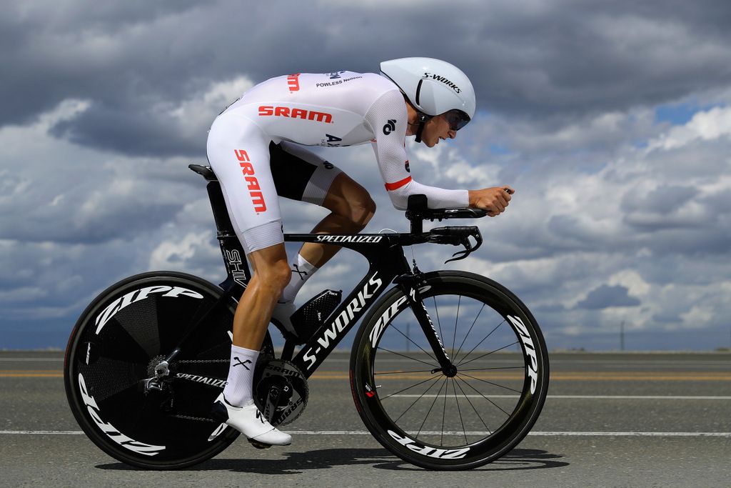 Best young rider Neilson Powless (Axeon Hagens Berman)