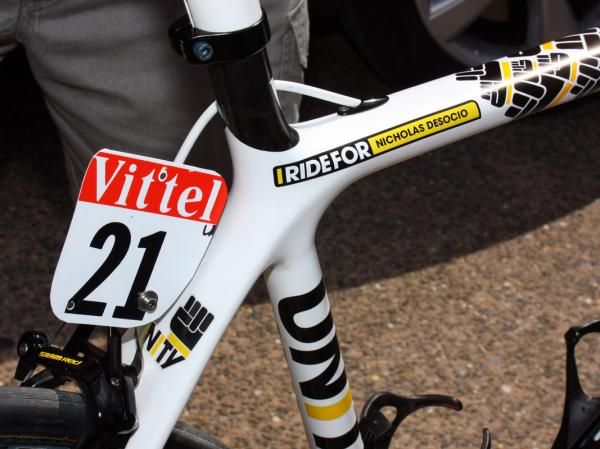 Lance Armstrong 'Rode For' Nicholas DeSocio today, who succumbed to leukemia when he was just 20 years old.