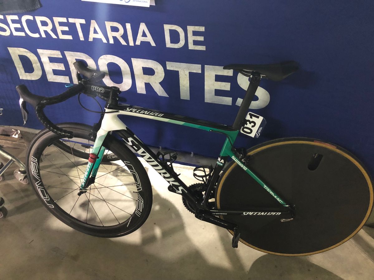 Stage 3's individual time trial resulted in road bikes being converted into time trial machines for the stage