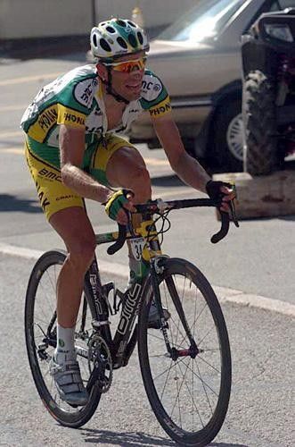 Alexandre Moos (Phonak) on the final climb