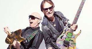 Joe Satriani and Steve Vai