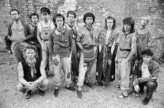 Dexy's Midnight Runners in 1982 (Rhino front left)