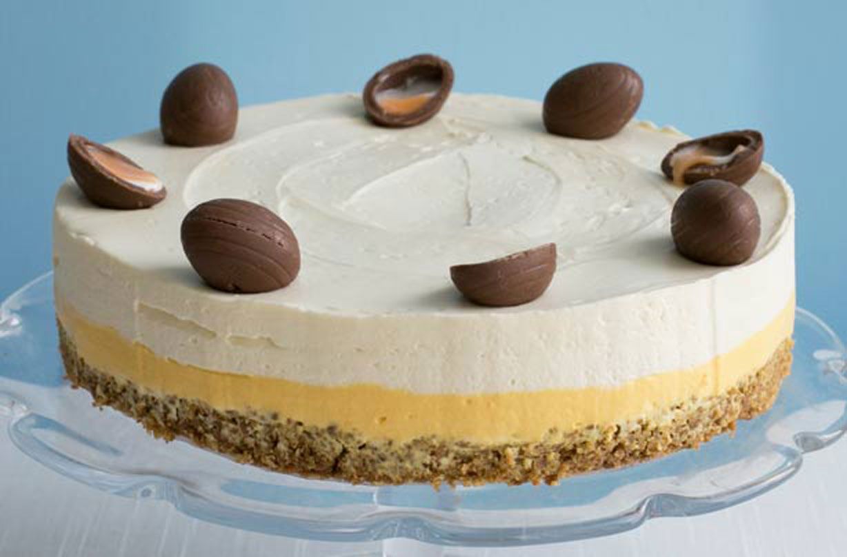 Creme Egg cheesecake