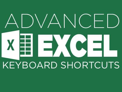 advanced excel keyboard shortcuts