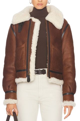 Shearling Aviator Jacket