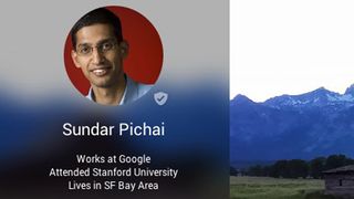 Sundar Pichai Google + Plus