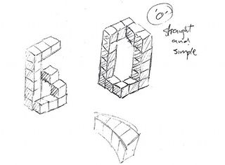 Isometric 3D sketch