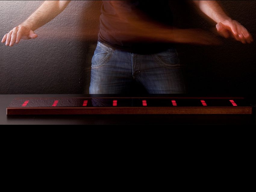 AirPiano: controlled with a wave of the hand