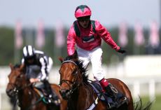 Royal Ascot King&rsquo;s Stand Stakes result 2021 Oxted ridden by jockey Cieren Fallon celebrates winning the King's Stand Stakes during day one of Royal Ascot at Ascot Racecourse. Picture date: Tuesday June 15, 2021.