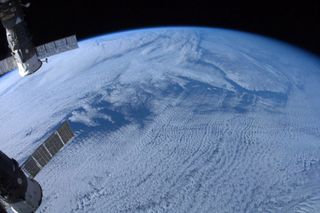 Astronaut Chris Hadfield Earth Photo