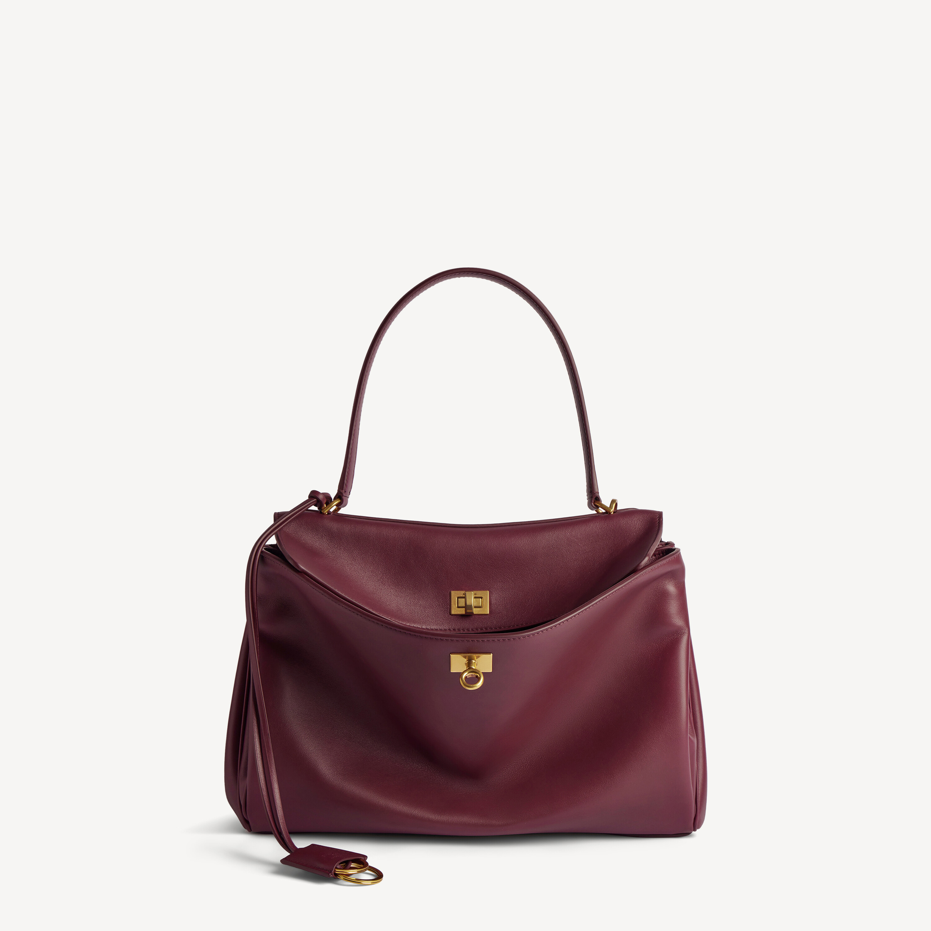 Women's Rodeo Handbag Medium in Burgundy