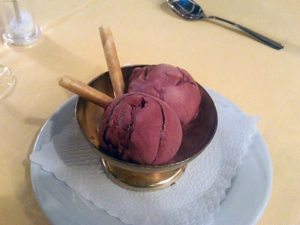 The dessert.
