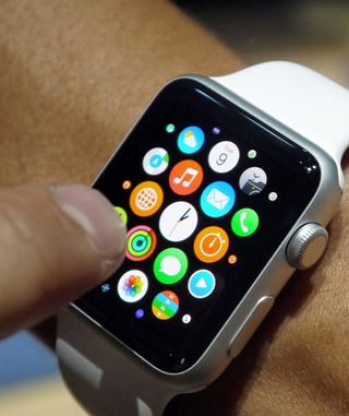 Apple Watch touchscreen