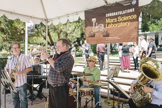 JPL Jazz Curiosities Perform at Curiosity Celebration