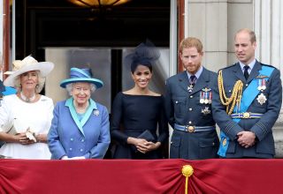 Duchess Camilla, The Queen, Meghan Markle, Prince Harry, Prince William
