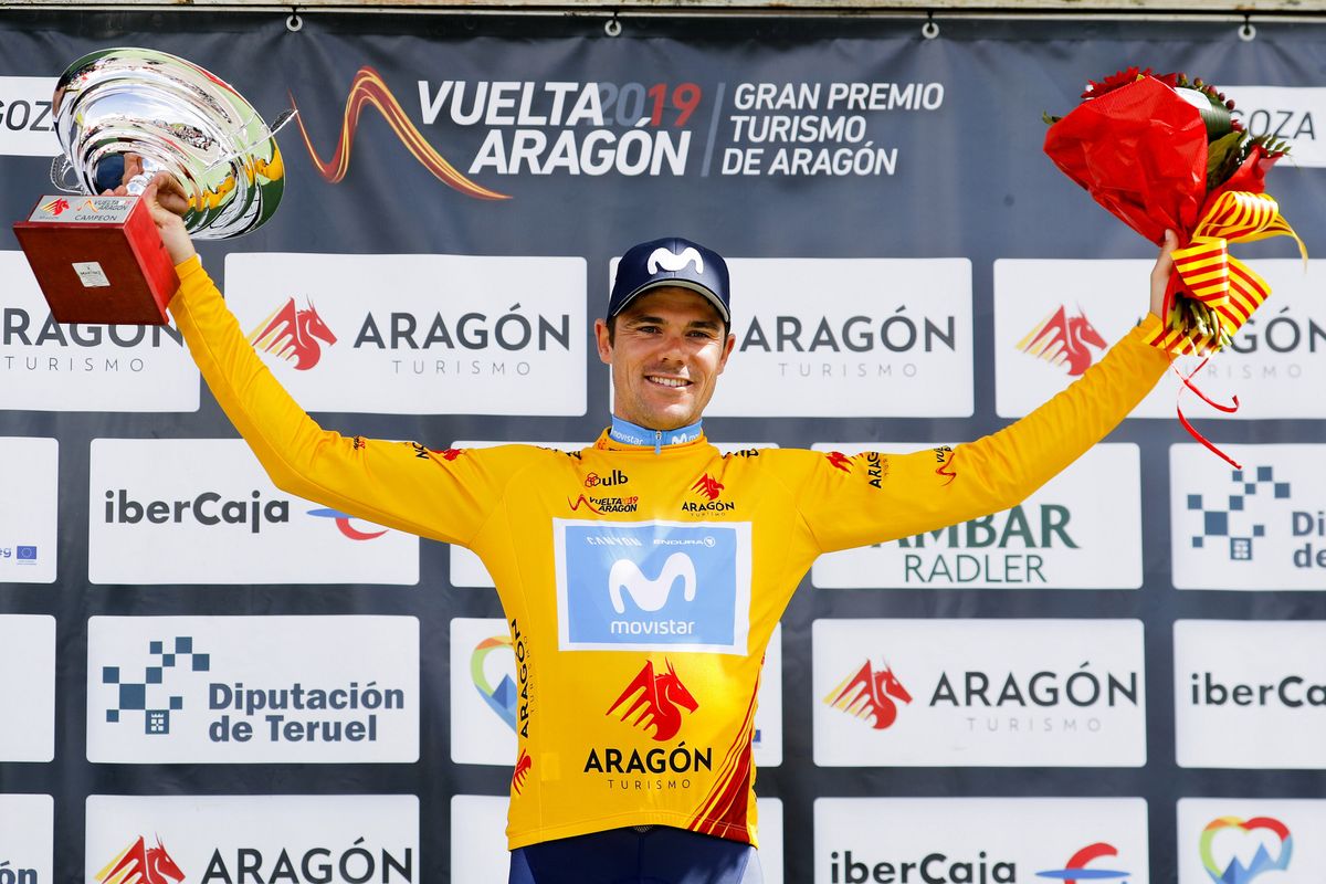 Eduard Prades (Movistar) won the 2019 Vuelta a Aragòn