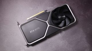 Nvidia RTX 4070 Founders Edition graphics card