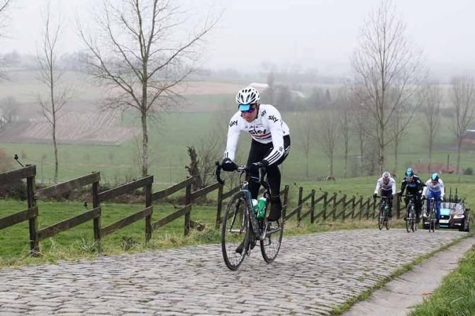 British national road champion Ian Stannard looks impressive on the Belgian bergs