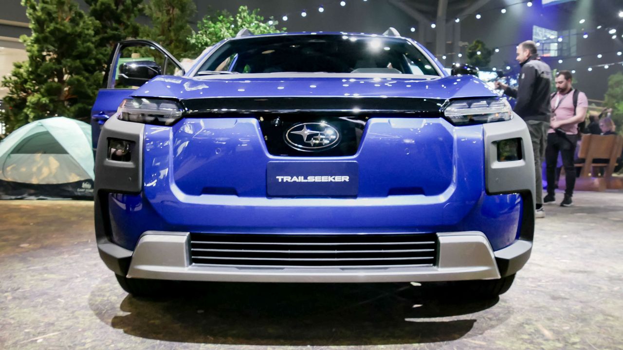 2026 Subaru Trailseeker at New York Auto Show.