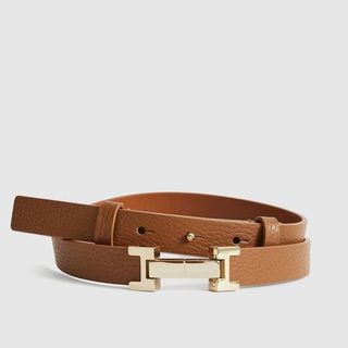 Reiss Leather belt