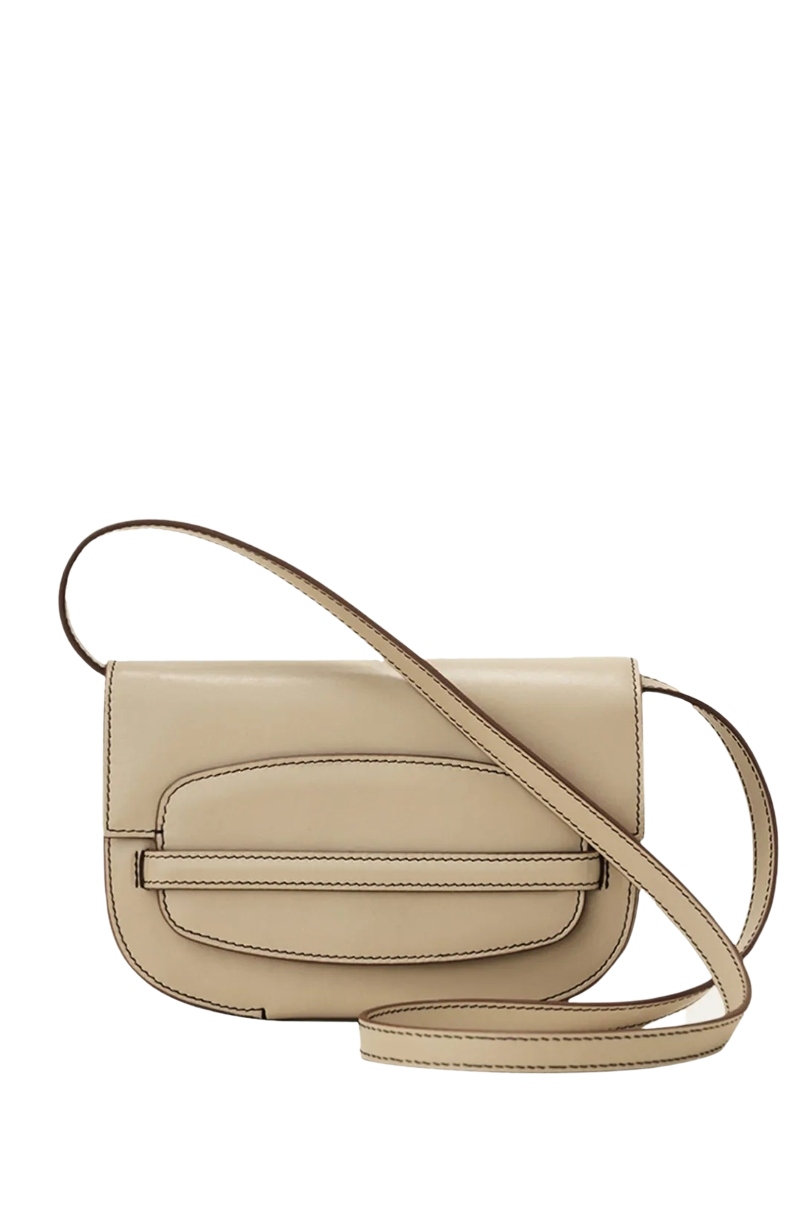 Sport Convertible Leather Crossbody Bag