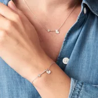 9. Claudette Worters Arrow personalized necklace