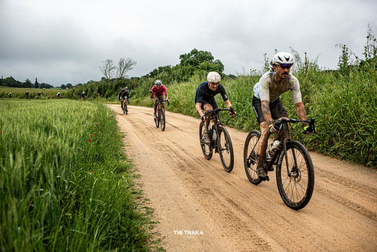 A man riding the Traka 100