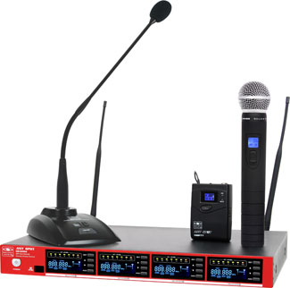 Galaxy Introduces DHXR4 Space-Saving Quad Wireless Mic Receiver