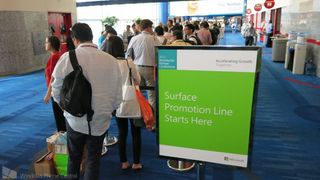 Microsoft WPC 2013 Surface discount line