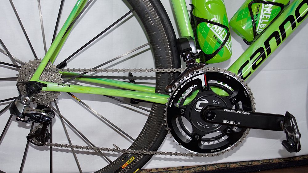 Cannondale in-house cranks and FSA 53-39 chainrings
