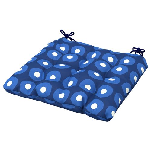 Klosan Chair Pad, Outdoor - Dark Blue