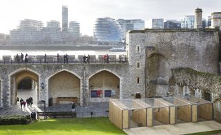 Ravens Enclosure, HM Tower of London by Llowarch Llowarch Architects.