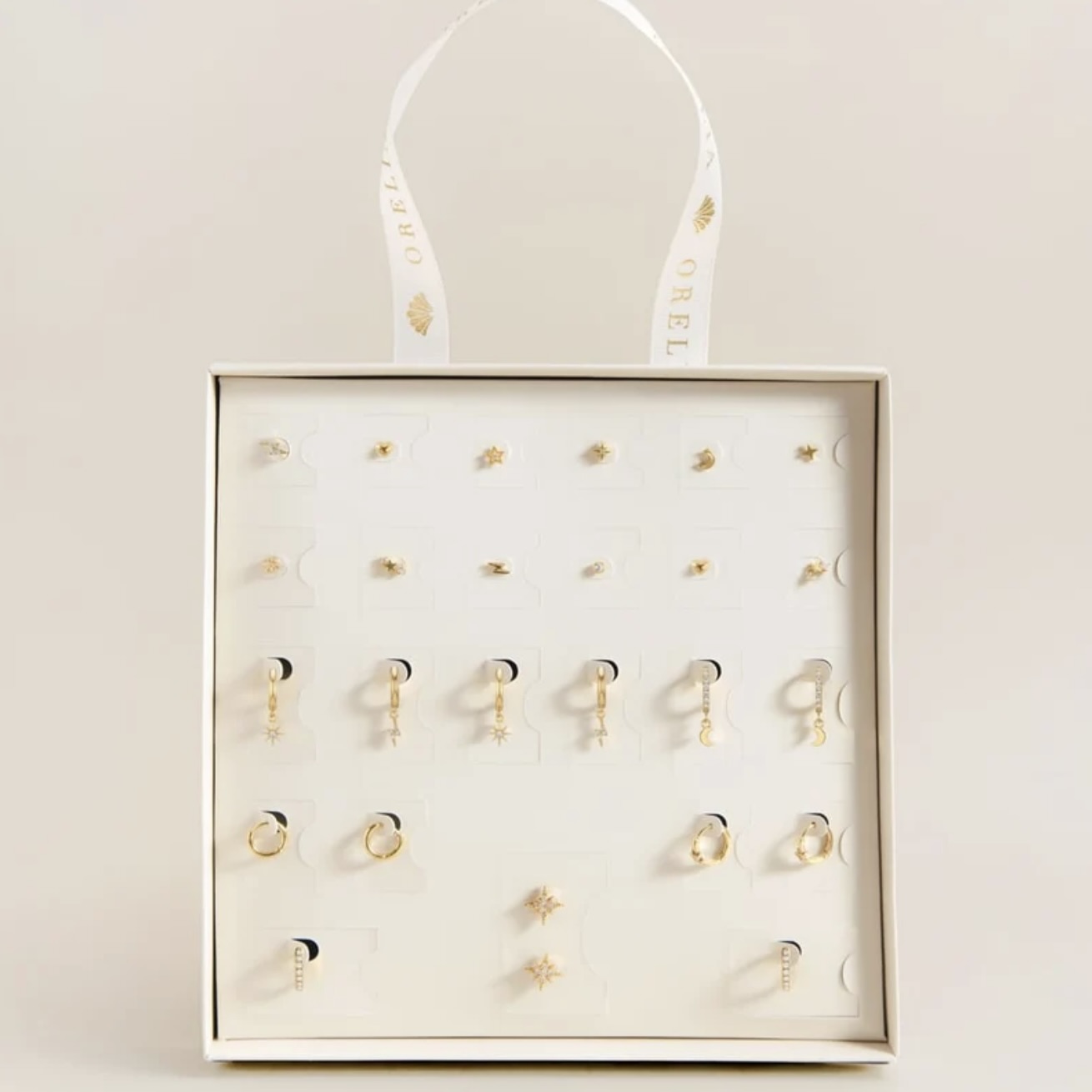 Orelia, 25 Days of Ear Stacking Advent Calendar &amp;ndash; Gold