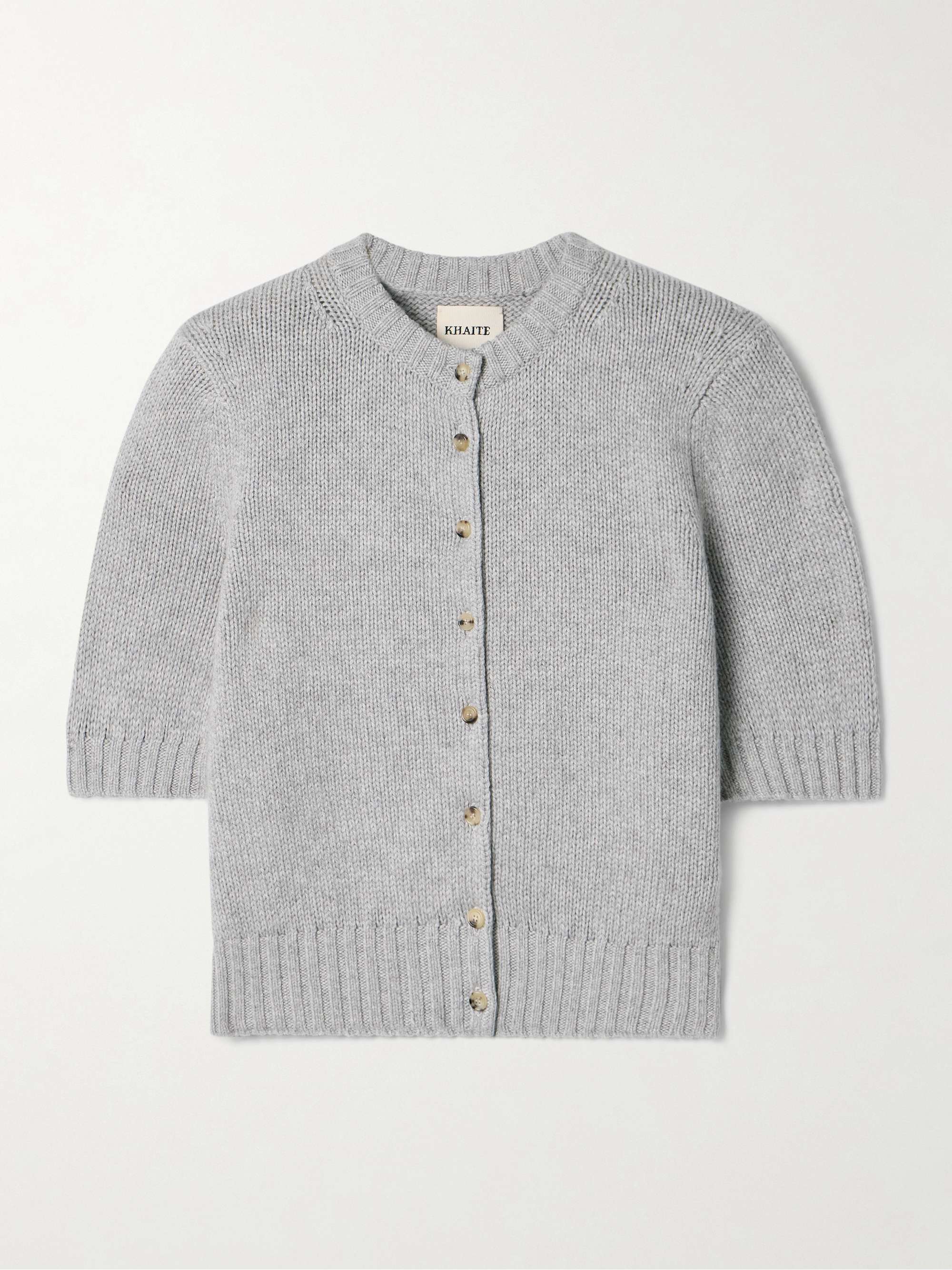 Nora Cropped Cashmere Cardigan