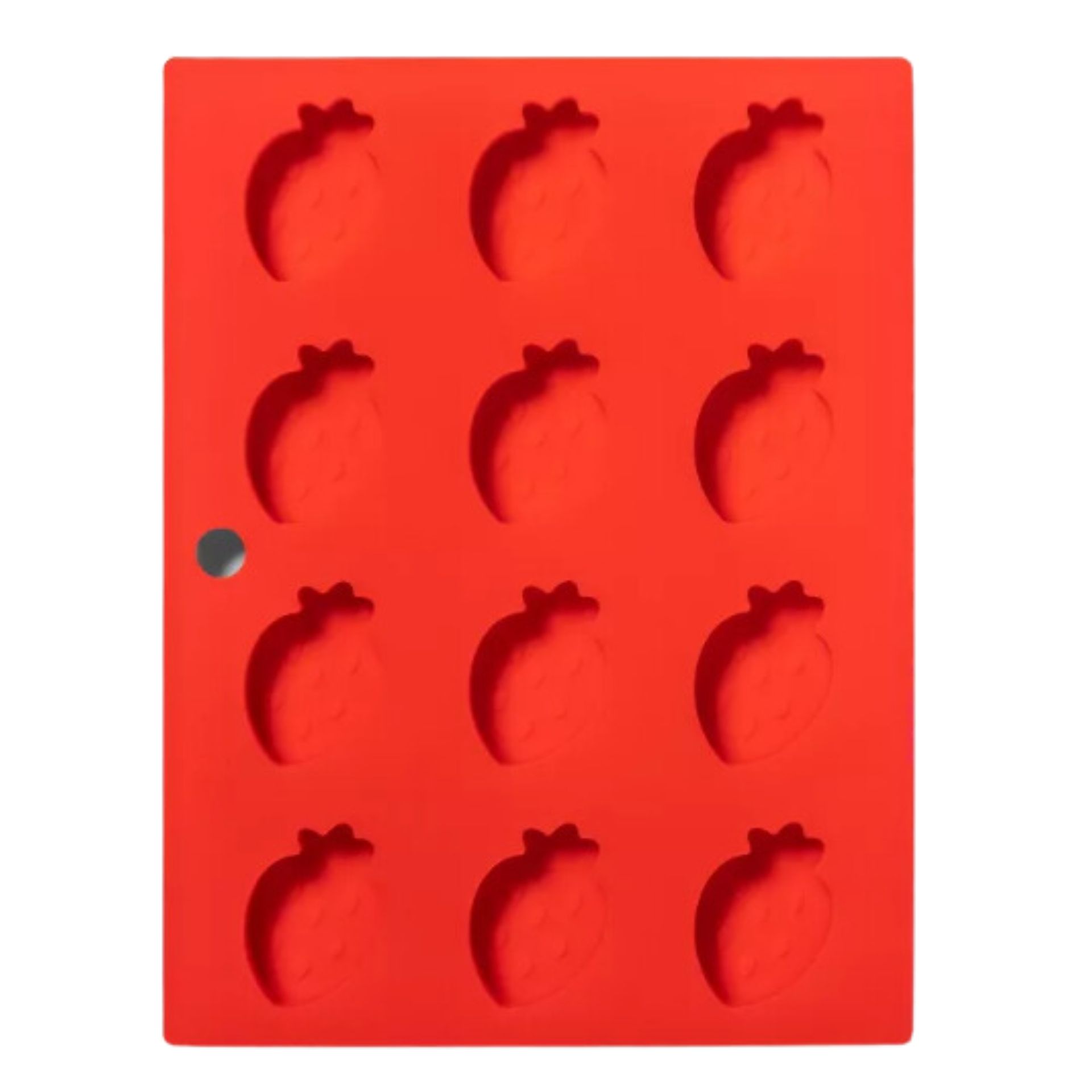 Cetakan Es Batu Stroberi Silikon - Sun Squad™