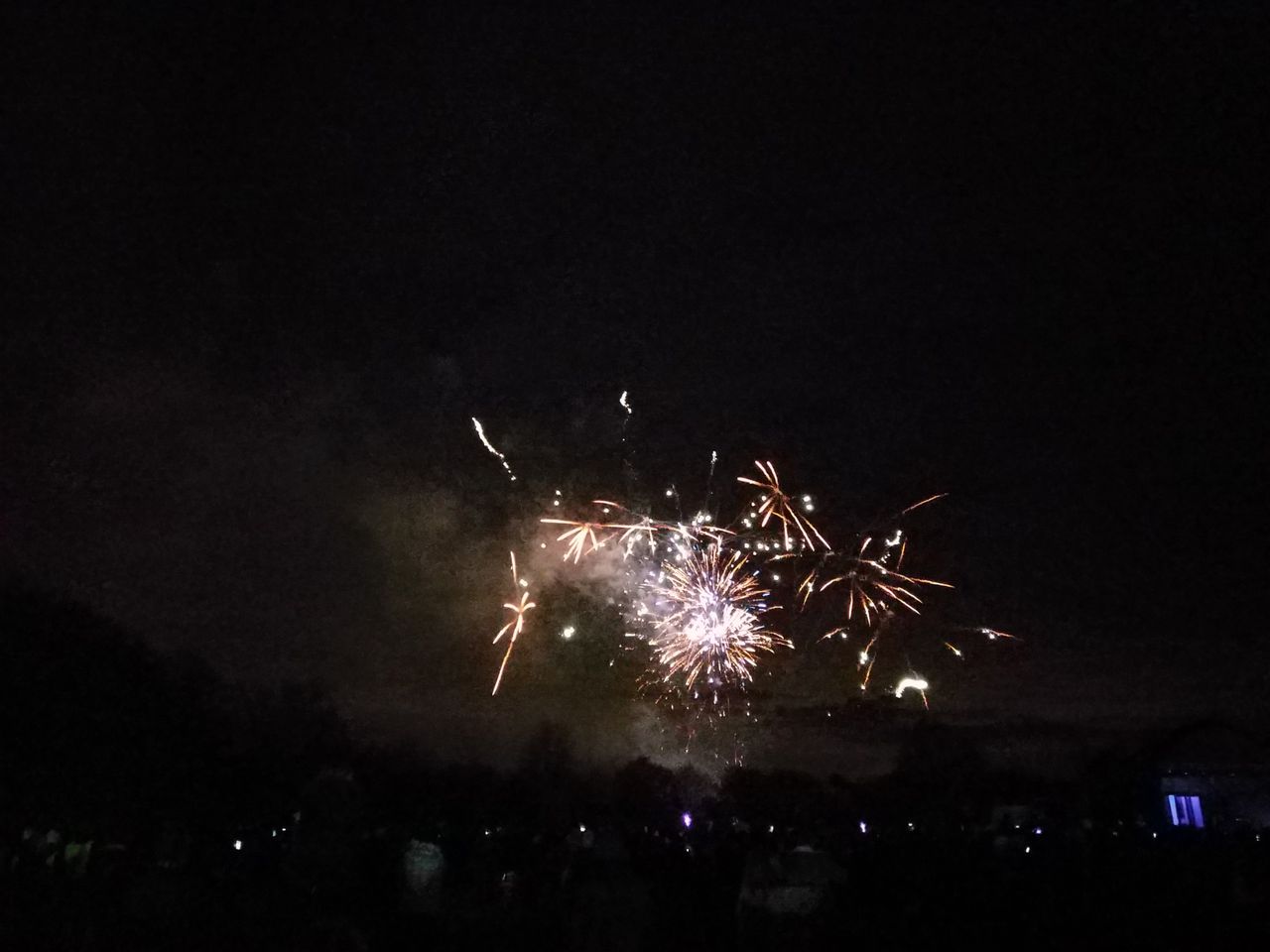 Fireworks are always tricky for a smartphone to capture, but the Razer Phone does an okay job