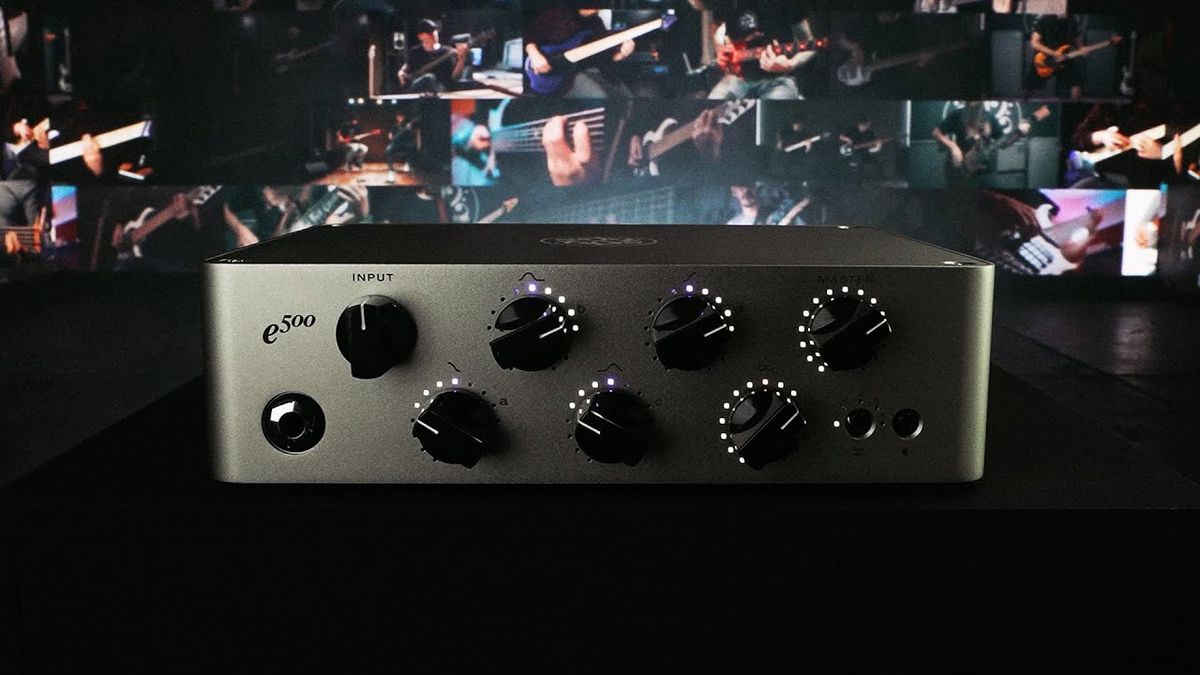 Darkglass Electronics' Exponent e500 is a bass amp that turns into 