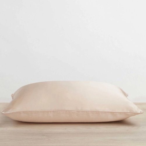 CULTIVER, Silk Linen Flip Pillowcase - Blush