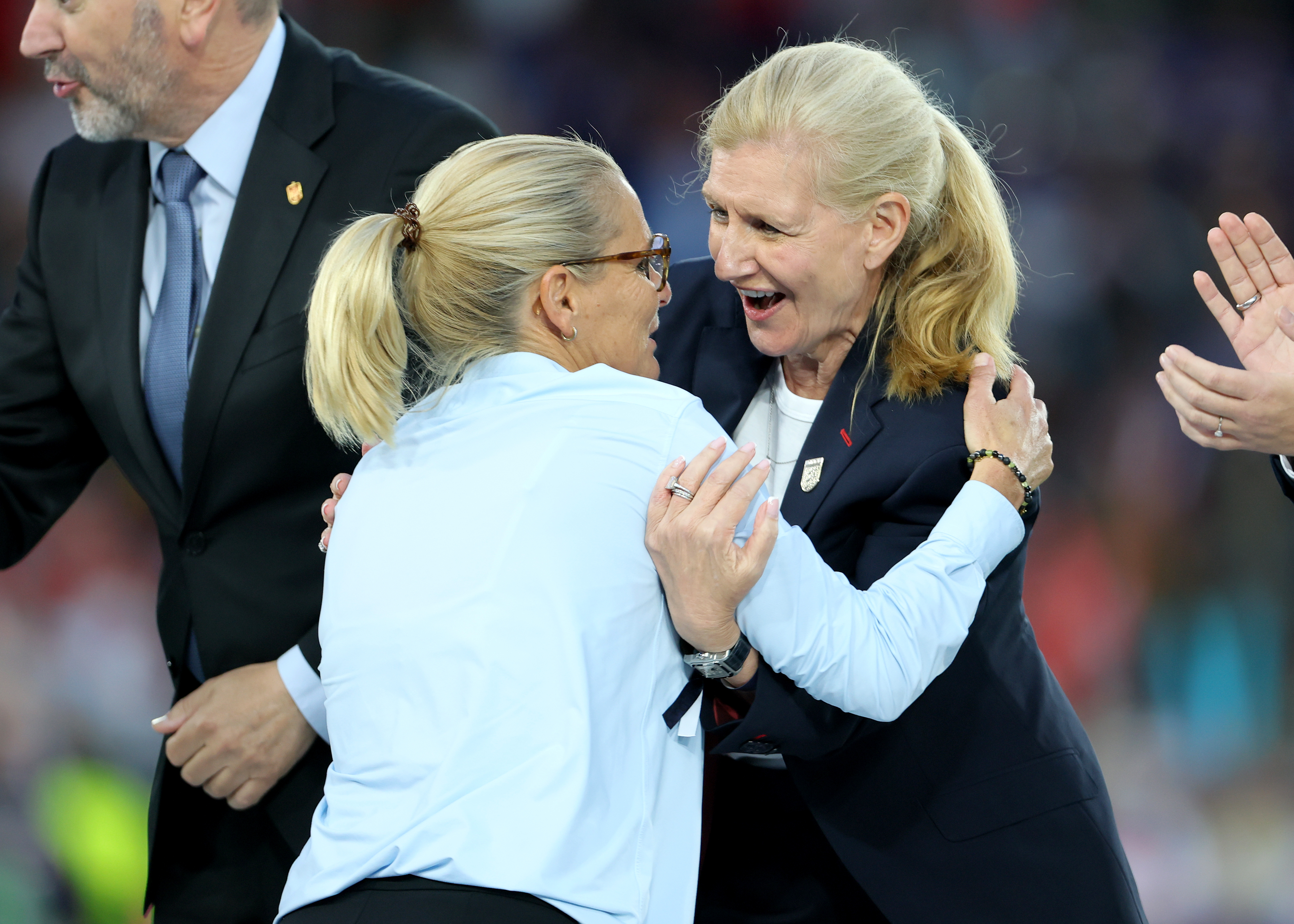 Debbie Hewitt is the current Chairwoman of the FA