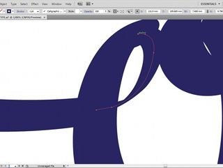 Use the Calligraphic Brush tool: step 8