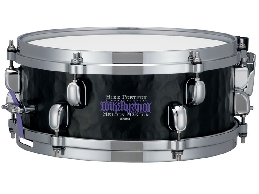 The new Tama Mike Portnoy steel signature 5x12-inch snare