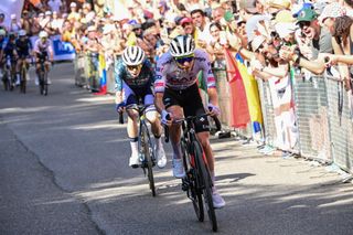 Tadej Pogačar shows his Tour de France form on the steep slopes of San Luca - 'Confirmation that I'm strong'