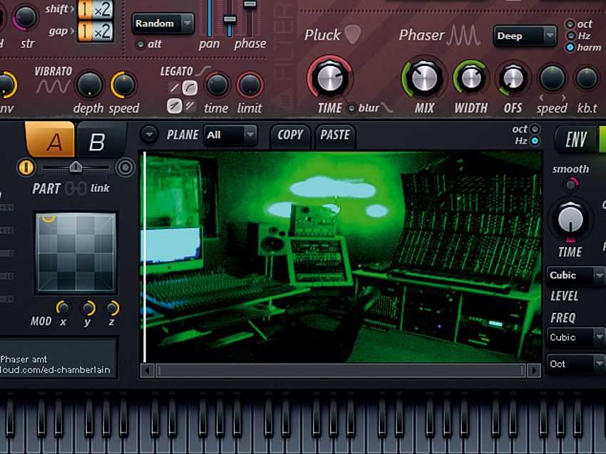The image import function enables you to paint pictures with sound&hellip; or is it the other way round?